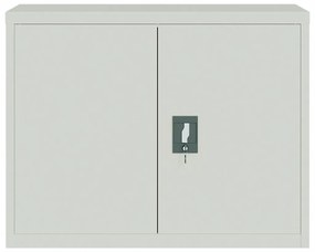Arquivador 90x40x70 cm aço cinzento-claro