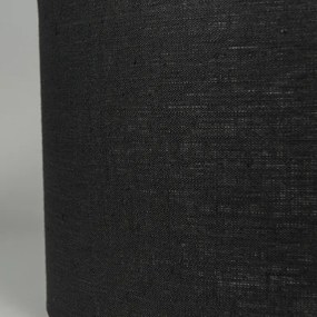 Abajur de tecido preto 50/50/25 Moderno