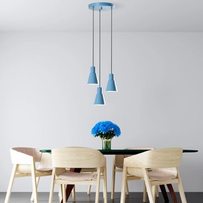 Chandelier Konikkem – Azul Claro – Ø40 cm