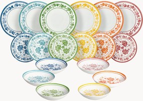 Conjunto de loiça em porcelana Madison Sintra, 6 pessoas, conjunto de 18
