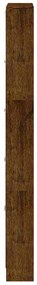 Sapateira 59x17x169 cm derivados de madeira carvalho fumado