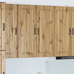 vidaXL Armário de Cozinha Carvalho Artesanal 80 x 31 x 100 cm