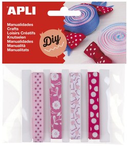 Kit Manualidades – Tecido Cintal Rosa 1x95cm – 4 Un. – Apli