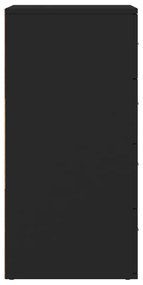 Aparador 60x39x80 cm derivados de madeira preto
