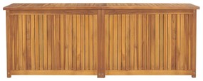 Caixa para jardim 150x50x55 cm madeira de teca maciça