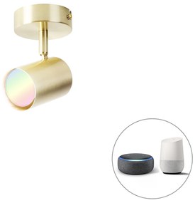 LED Smart spot latão ajustável incluindo WiFi GU10 - Jeana Moderno