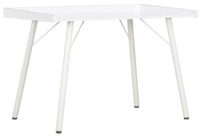 vidaXL Secretária 90x50x79 cm branco