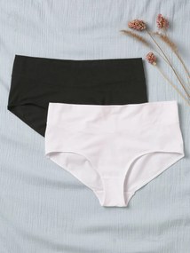 Oferta do IVA - Shorties em algodão bio, para grávida preto