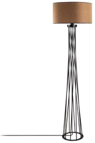 Lâmpada de Pé Tall – Castanha – 50x175x50 cm