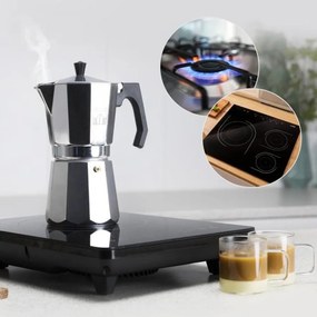 Cafeteira italiana de alumínio fundido Mokclassic 900 Shiny