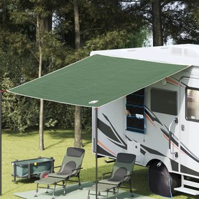 vidaXL Toldo para Caravanas - Verde - 350 x 240cm - Impermeável