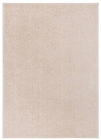 340339 vidaXL Tapete de pelo curto 120x170 cm bege-escuro