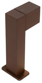 LED Candeeiro de pé exterior inteligente castanho ferrugem 30 cm IP44 com Wi-Fi GU10 - Baleno Country / Rústico,Moderno