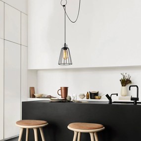Candeeiro Tel – Preto – 75 x 15 cm