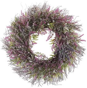 Grinalda para porta ø 50 cm violeta TELDE Beliani