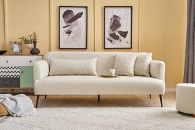 Sofá de 3 Lugares Revos – Creme – 200x80x100 cm