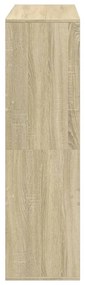 Divisória 100x33x115 cm derivados de madeira carvalho sonoma