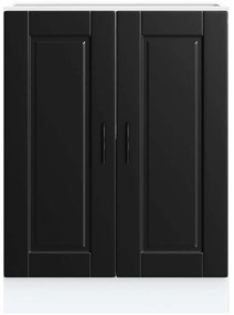 Armário base de cozinha Porto derivados de madeira preto