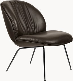 Cadeira lounge em pele Beetle