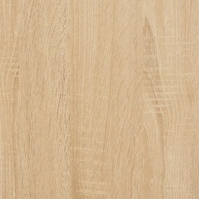 Banco arrumação 102x42x46 cm derivados madeira carvalho sonoma