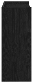 Sapateira 60x25x62 cm derivados de madeira preto