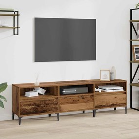 vidaXL Gabinete para TV Madeira antiga 150 x 30 x 44.5 cm