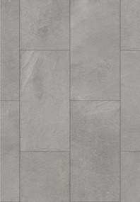 Mexen Grey Leaf painéis vinílicos 610 x 305 mm LVT Dryback 2,5 mm, base PVC, 4 V-Fuga, Ardósia - F1463-0610-305-255-4V1-01
