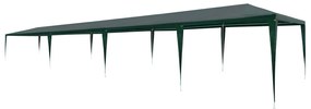 vidaXL Tenda para festas 3x12 m PE verde