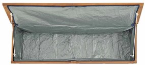 Caixa para jardim 150x50x55 cm madeira de teca maciça