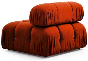 Sofá de Canto Bubble – Vermelho Telha – 288 cm x 190 cm