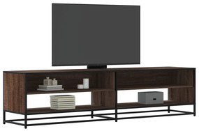 vidaXL Móvel de TV 180,5x40x46 cm derivados madeira carvalho castanho