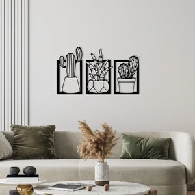 Acessório Decorativo de Parede Nazen – Preto – 49 x 29 cm