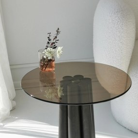 Mesa de Centro Thales – Preto Bronze – 50x50x50 cm