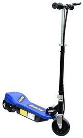 ® Trotinete Eléctrico Tipo Scooter com Guiador Ajustável – Cor Azul - 81.5x37x96cm