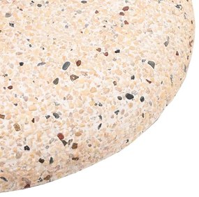 Base de Parasol para Postes de 37/42/52/58mm em Concreto Amarelo, 20kg