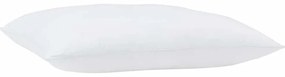 Edredão com travesseiro 2 pcs Branco 155 x 220 cm Microfibra