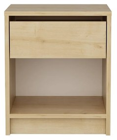 Mesa de Cabeceira Sheridan – Cor de Carvalho – 44,6cm x 35,9cm x 52,8c
