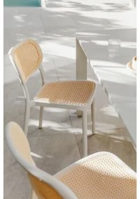Pacote De 2 Cadeiras De Jardim Empilháveis Omara Gardénia Branco - Sklum