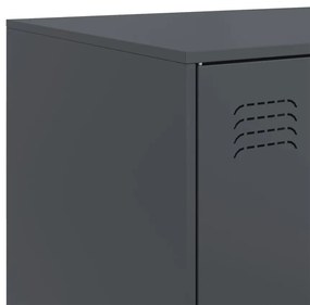 Aparador 99x39x73 cm aço antracite