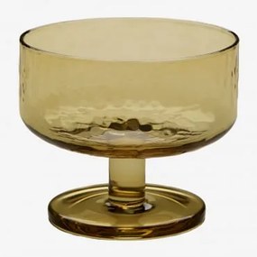 Pack De 4 Copos De Cocktail 33 Cl Em Vidro Leomie Amarelo Mel - Sklum