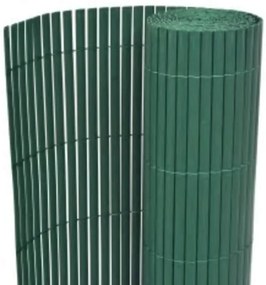 Cerca de jardim dupla face 90x400 cm verde
