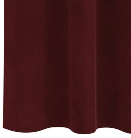 Cortinas Opacas vidaXL com fita superior 2 pcs Bordô Veludo