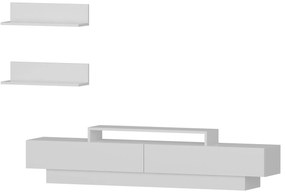 Móvel TV Lucca – Branco – 180x40x31 cm