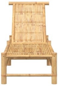Espreguiçadeira 55x199x30 cm bambu