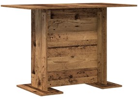 Mesa de Jantar vidaXL Madeira Antiga 110x60x75 cm Madeira Engenharia