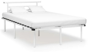 Estrutura de cama 120x200 cm metal branco