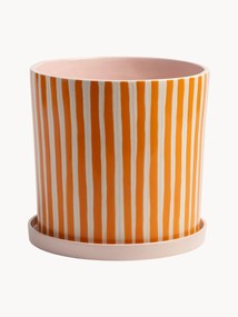 Vaso de porcelana pintado à mão Ray