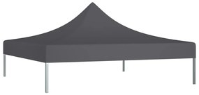 Teto para tenda de festas 2x2 m 270 g/m² antracite