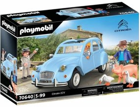 Playset de Veículos Playmobil Citroen 2CV 70646 Carro Azul 57 Peças