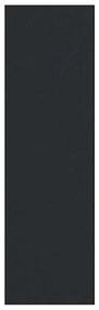 Tapete de Entrada Lavável Preto 120x400 cm